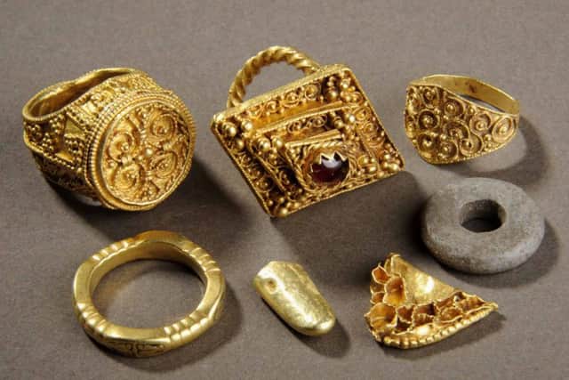 All that glitters: The West Yokshire Hoard was unearthed in a Leeds field