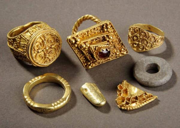 All that glitters: The West Yokshire Hoard was unearthed in a Leeds field