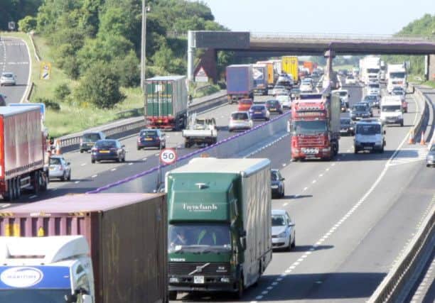 M1 roadworks