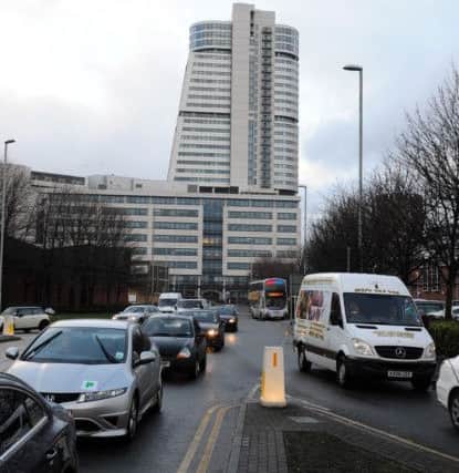 The junction at Bridgewater Place will be closed to all vehicles for four hours