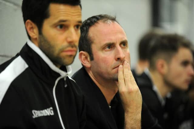 Leeds Force head coach Matt Newby.