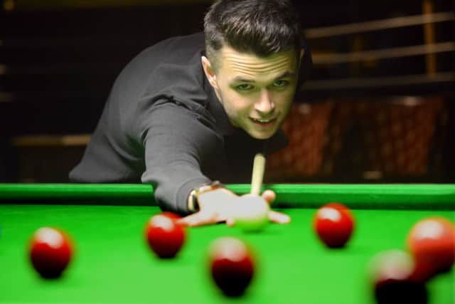 Oliver Lines, who trains at the Northern Snooker centre in Leeds.