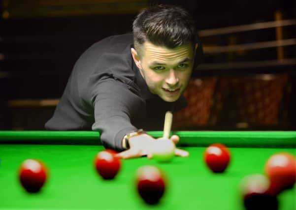Oliver Lines, who trains at the Northern Snooker centre in Leeds.