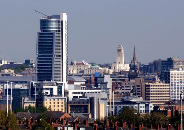 The Leeds skyline.
