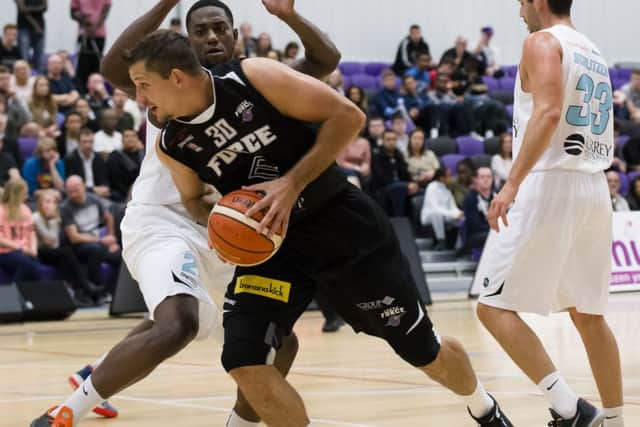 Rob Marsden was Leeds Force's leading scorer in the defeat to Newcastle Eagles.