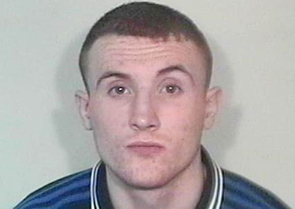 Jake Telford. Jailed for eight years for stabbing a man at a birthday party in Morley.
