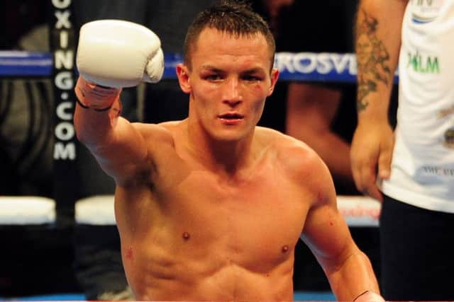 LATE BLOW: Josh Warrington. Picture: Tony Johnson