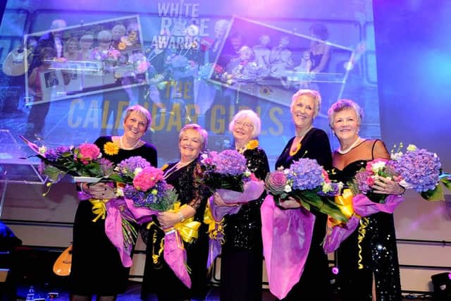 Picture James Hardisty. The original Calendar girls.