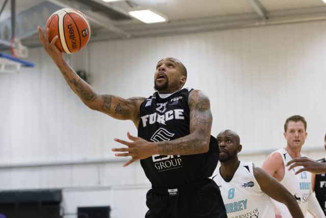Kwan Waller top-scored for Leeds Force with 23 points, but it couldn't prevent defeat to Sheffield Sharks.