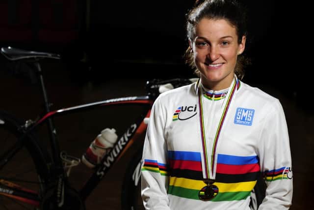 2015 World Champion Cyclist Lizzie Armitstead
