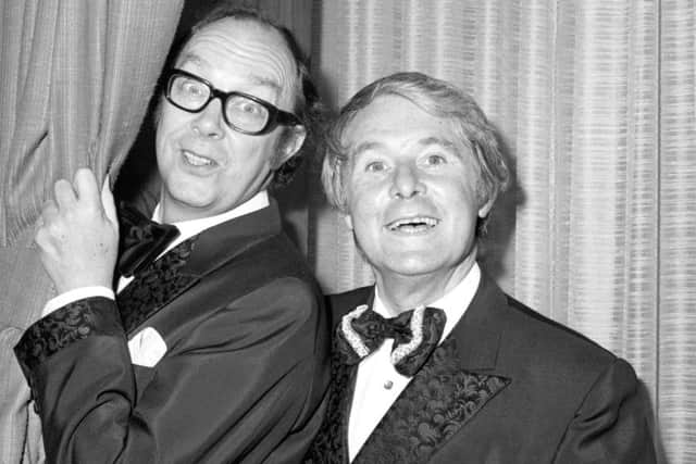 Record numbers tuned in to see kings of comedy Morecambe and Wise.