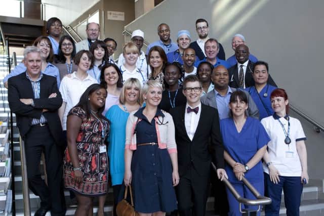 The NHS Choir and Gareth Malone. Picture by Shed Media.