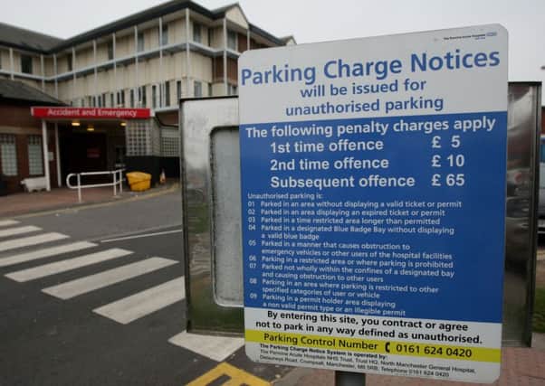 Some NHS hospital trusts are making more than £3 million a year from car park charges