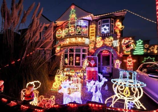 Some homeowners started pushing the boat out with their decorations.