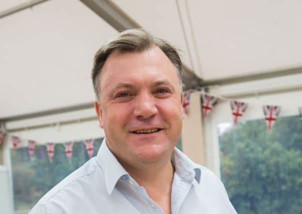 Ed Balls will also appear in a celebrity version of Bake Off.
Photo:  BBC/PA Wire