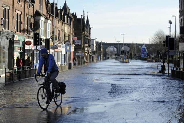 Flooding in Kirkstall Road. PIC: Bruce Rollinson
