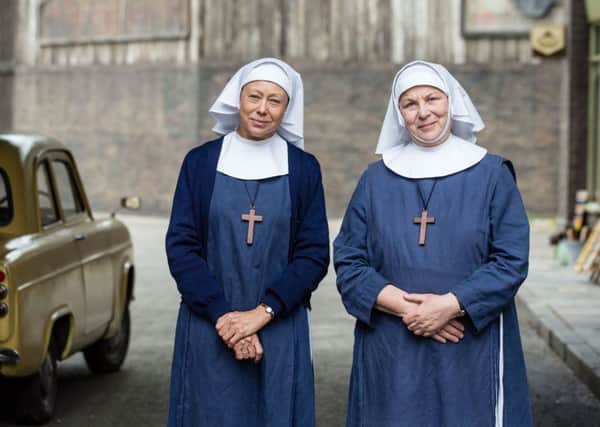 Sister Julienne (Jenny Agutter) and Sister Evangelina (Pam Ferris) return for a fifth series of Call the Midwife.