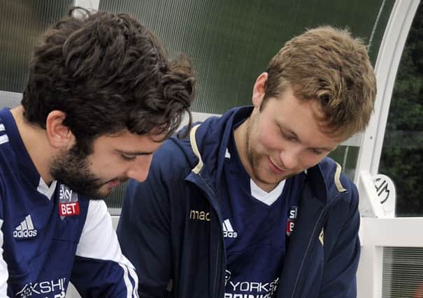 Sky Bet FC's Joe Cundall (left) is plotting a route to the County Sunday Cup final.