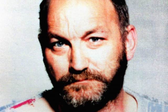 Child serial killer Robert Black, who has died in prison in Northern Ireland.