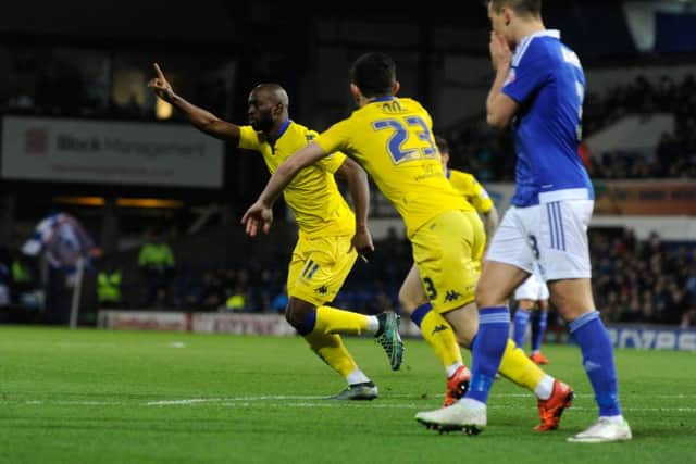 Soulemayne Doukara celebrates. PIC: Bruce Rollinson