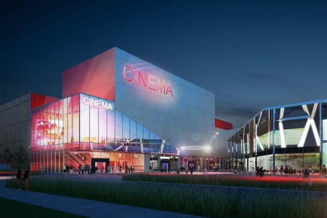 A CGI image of how the cinema could look.