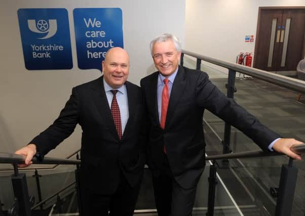 David Duffy (right) and CFO Ian Smith