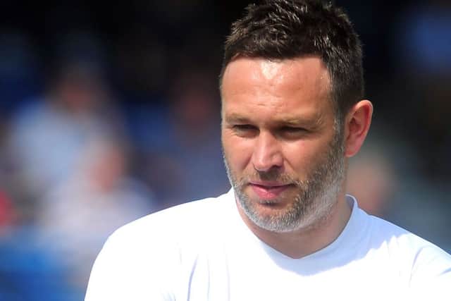 Guiseley manager Mark Bower.   Pic: Tony Johnson.