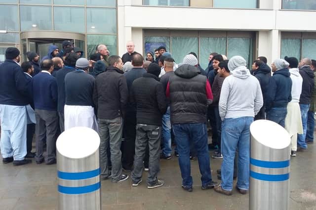 Some of the drivers were invited in to Elland Road police station for a meeting