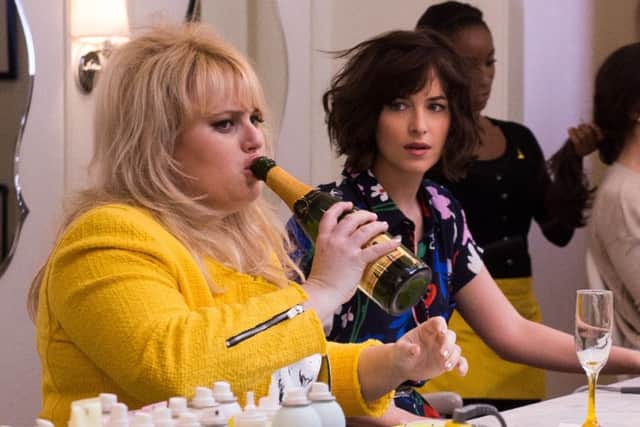 FUN: Rebel Wilson and Dakota Johnson in How To Be Single.