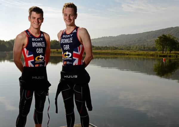 CHAMPIONS: The success of the Brownlee brothers could be emulated for others if a new centre is created in Adel.