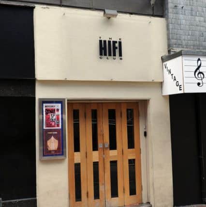The Hifi Club, where Mr Dixon worked.