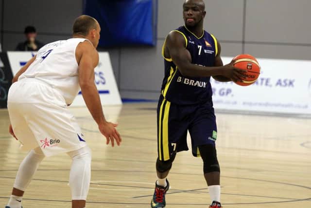 Sheffield Sharks' Jerrold Brooks.