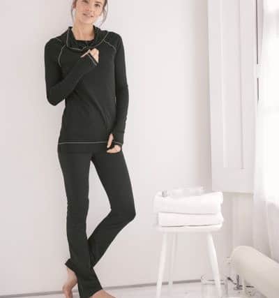 Patch pocket hoodie, Â£59; trousers, Â£40. Both from The White Company.

The White Company