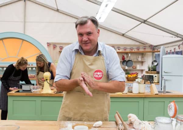 Former Morley and Outwood MP Ed Balls to star in The Great British Sport Relief Bake Off.