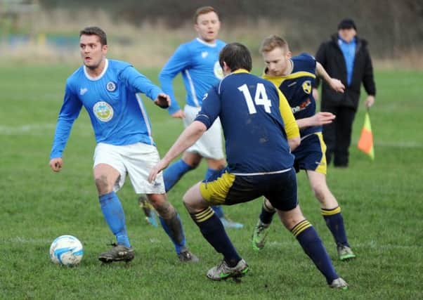 Yorkshire Amateur League action from Dewsbury Rangers FC v Calverley.