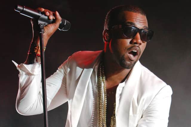 Kanye West. Pic: AP.