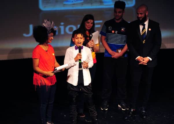 Childrens Champion 11 to 18 category winner Junior Frood. PIC: Jonathan Gawthorpe