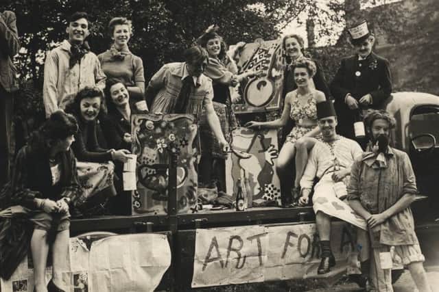 DAYS GONE BY: Leeds College of Art Rag Day June 30, 1946. PIC: Margaret Bostwick