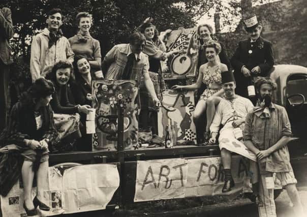 DAYS GONE BY: Leeds College of Art Rag Day June 30, 1946. PIC: Margaret Bostwick