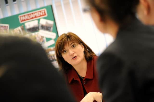 Education Secretary, Nicky Morgan