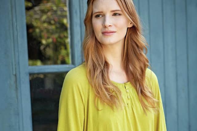Yellow peasant top, Â£29.95, at Seasalt Cornwall, shop online and find stockists on www.seasaltcornwall.co.uk