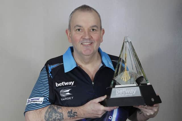 Phil Taylor. PIC: Lawrence Lustig