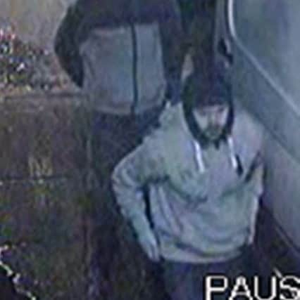 CCTV images of two of the suspects.