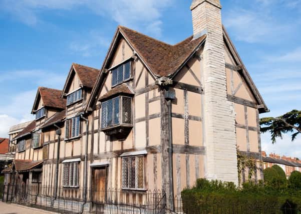 Shakespeare's birthplace. PIC: Amy Murrell