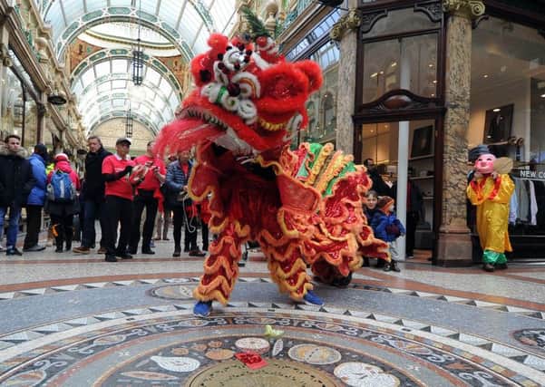 Celebrations have already been held at the Victoria Quarter in Leeds. Pic: James Hardisty.