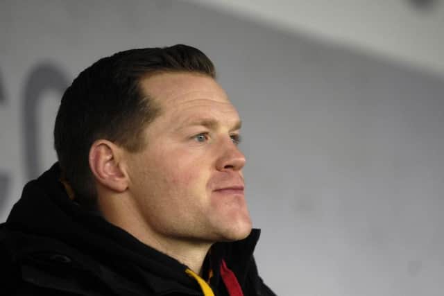 Harrogate director of rugby Mike Aspinall.