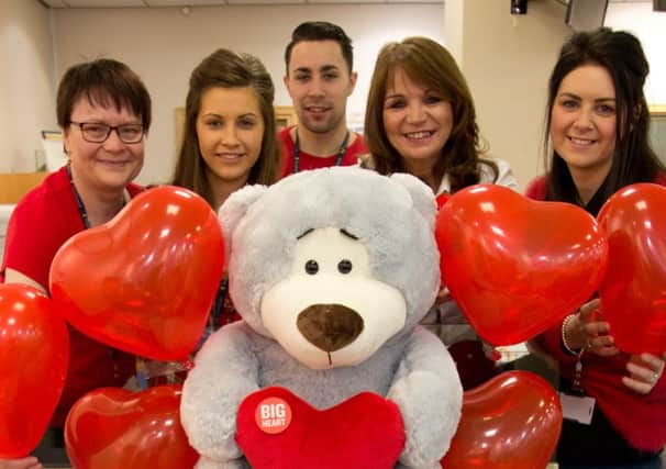 Staff raised Â£500 for the British Heart Foundation.