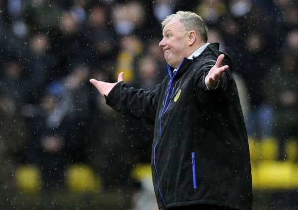 Leeds United manager, Steve Evans.
 Picture: Bruce Rollinson
