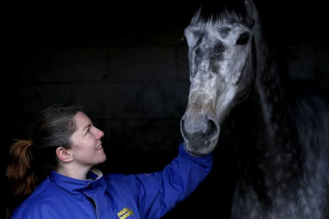 Gemma Hogg who was crowned employee of the year at the Godolphin Stud and Stable Staff Awards 2016 in London this week.