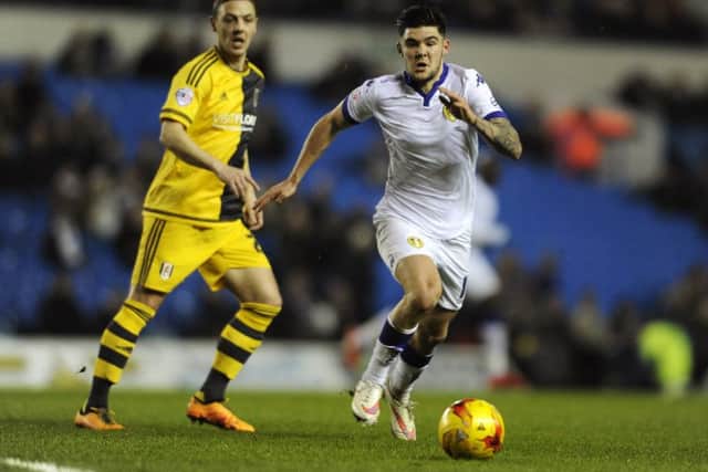 Alex Mowatt chases the ball.
 PIC: Bruce Rollinson
